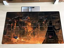 New Mlikemat Playmat Lava Golem Yami Marik TCG CCG OCG Trading Card Zd039-434-a - Image 3