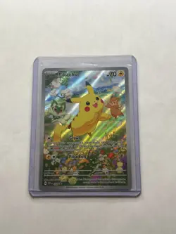 Pikachu Holo Black Star Promo Card 088 Sv: Scarlet & Violet - Image 1