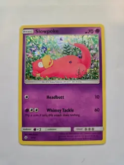 Pokemon TCG Slowpoke Card 5/12 McDonald's Promo Holo Rare - Image 1