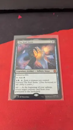 THE SOUL STONE Marvel's Spider-Man (Regular) MTG Magic the Gathering NM - Image 1