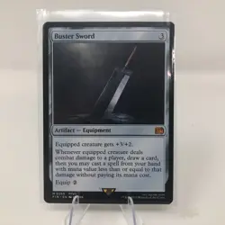 Buster Sword (M0255) Mythic Non-Foil - FIN EN MTG Final Fantasy M/NM Pack-Fresh - Image 1