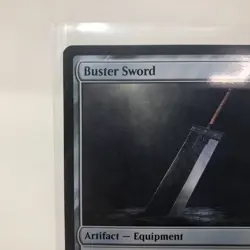 Buster Sword (M0255) Mythic Non-Foil - FIN EN MTG Final Fantasy M/NM Pack-Fresh - Image 2