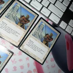 MTG MAGIC THE GATHERING ICE AGE KJELDORAN WARRIOR LOT OF 4 - Image 2