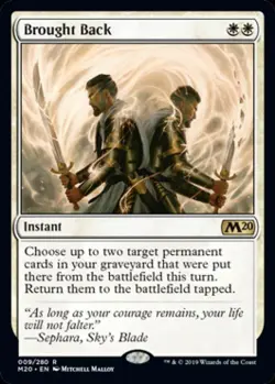 Brought Back - Near Mint MTG Magic 2020 Core Set - Image 1