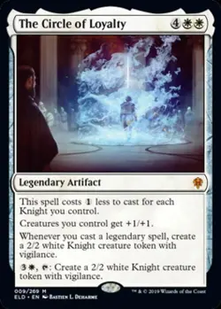 The Circle of Loyalty - Near Mint MTG Throne of Eldraine - Image 1