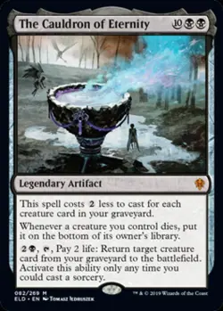 The Cauldron of Eternity - Near Mint MTG Throne of Eldraine - Image 1