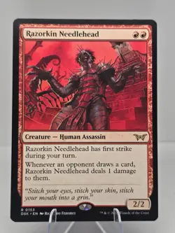 MTG - Razorkin Needlehead - Duskmourn - DSK - #153 NM - Image 1