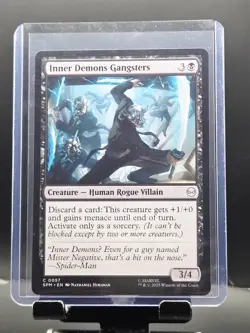 Inner Demons Gangsters - C MTG Marvel's Spider-Man M/NM, English - Image 3