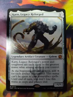 MTG - Karn, Legacy Reforged - MoM Aftermath - Mythic - NM - Magic the Gathering - Image 1