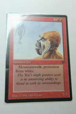 MTG Mountain Yeti x1- -Legends-Lightly Played - Image 1