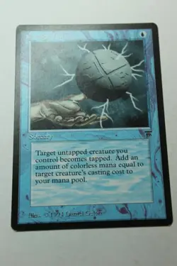 MTG Energy Tap x1- -Legends-Lightly Played - Image 1