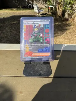 Lt. Surge's Bargain (Special Illustration Rare) 185/132 - Mega Evolution Pokemon - Image 1