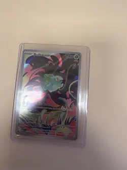 POKEMON MEGA EVOLUTION! BULBASAUR! ILLUSTRATION RARE 133/132 NM FREE SHIPPING - Image 3