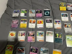 Pokemon Cards Lot Of 55 - Image 1