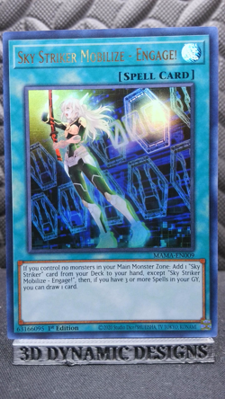 | Yugioh Sky Striker Mobilize - Engage! MAMA-EN009 1st Ultra Rare NM 🔥 | - Image 1