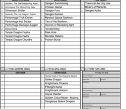 yugioh tcg custom Tenpai Dragon Deck. Tournament/Anime deck. Ready to play. - Image 2