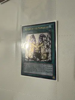 YUGIOH - Return of the Monarchs - SHSP-EN067 Ultra Rare 1st Edition NEAR MINT - Image 1