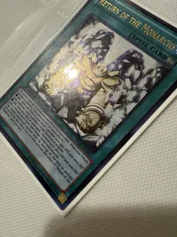 YUGIOH - Return of the Monarchs - SHSP-EN067 Ultra Rare 1st Edition NEAR MINT - Image 2
