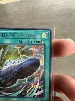 YU-GI-OH X Nike Promo Card Winds Of Victory Air Max Muscle 95 Spell Card Yugioh - Image 3