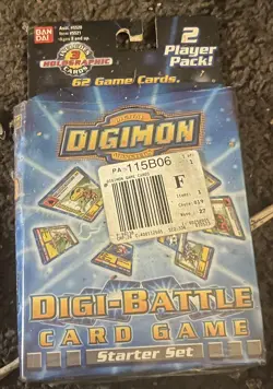 SEALED Digimon Cards Digi Battle 2 Player Starter Set Pack BanDai RARE - Image 3