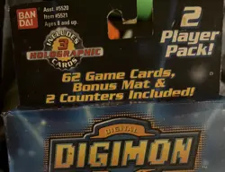 SEALED Digimon Cards Digi Battle 2 Player Starter Set Pack BanDai RARE - Image 4