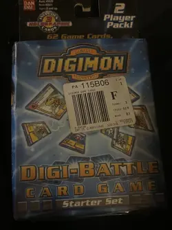 SEALED Digimon Cards Digi Battle 2 Player Starter Set Pack BanDai RARE - Image 5
