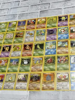 Pokemon Base Set 2 Non Holo Lot of 50 Cards WOTC TCG LP/NM Pokemon - NO DUPES - Image 4
