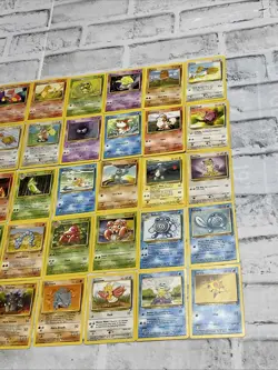 Pokemon Base Set 2 Non Holo Lot of 50 Cards WOTC TCG LP/NM Pokemon - NO DUPES - Image 5
