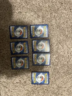 Pokemon Cards Full Art Trainers set of 7 - Image 3