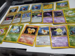 Vintage Pokemon Card Lot Private x18 - Image 5