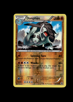Pokemon 2012 Moderate Play Donphan 72/135 Plasma Storm REVERSE Card - Image 1