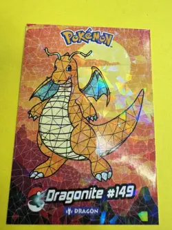 Pokemon Dragonite 149 Cracked Ice 2024 Crystal Card Collection Peru M! Comb Ship - Image 1