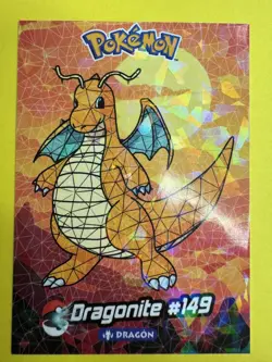 Pokemon Dragonite 149 Cracked Ice 2024 Crystal Card Collection Peru M! Comb Ship - Image 3