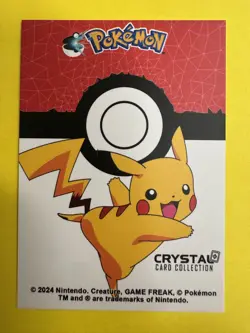Pokemon Dragonite 149 Cracked Ice 2024 Crystal Card Collection Peru M! Comb Ship - Image 4