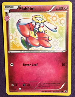 Flabebe RC17/RC32 - Generations Radiant Collection - Pokemon TCG Card - Image 1
