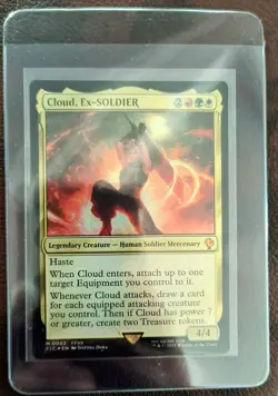 MTG 3 Card Lot Cloud Tifa Sephirath Commander Magic Final Fantasy FFVII TCG Foil - Image 2