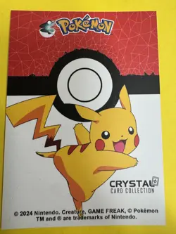 Pokemon Nine Tales 038 Holo 2024 Crystal Card Collection Peru M! Combined Ship - Image 4
