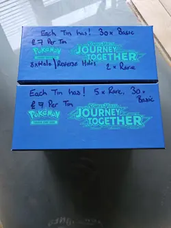 Pokemon Tcg Tin with Card Bundle. 40 Cards All Pack Fresh - Image 2
