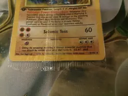 FACTORY SEALED 1999 Pokemon Card 1st Edition Machamp Holo Base Set 8/102 NM - Image 3