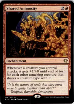 MTG Shared Animosity Commander 2020 Rare #158 - Image 1