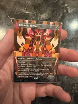 Roaming Throne (Borderless) The Lost Caverns of Ixalan Regular - Image 1