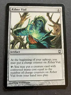 MTG Aether Vial {Darksteel} - HP - Image 1