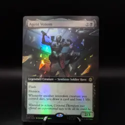 Magic - Agent Venom R 0255 (Extended Art) Marvel's Spider-Man Foil - Image 1