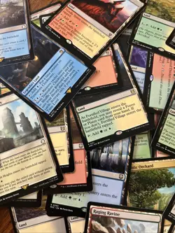 50 Lands MTG Rares - Magic the Gathering mixed Lot - Image 1