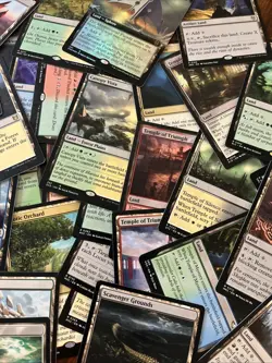 50 Lands MTG Rares - Magic the Gathering mixed Lot - Image 2