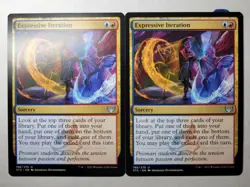 2x Expressive Iteration STRIXHAVEN Regular School of Mages STX mtg NM/M - Image 1