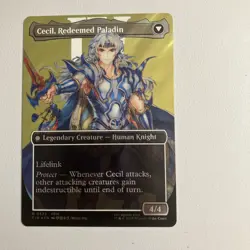 Cecil, Dark Knight (Borderless) (Surge Foil) Final Fantasy Foil (0525) - Image 4
