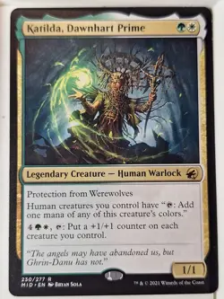 Katilda, Dawnhart Prime - Innistrad Midnight Hunt- Magic the Gathering MTG Nice! - Image 1