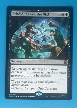 MTG Universes Beyond: Spider-man Behold the Sinister Six! Regular - Image 1
