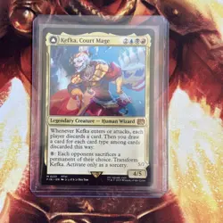 x1 Kefka, Court Mage // Kefka, Ruler of Ruin M MTG Final Fantasy M/NM, English - Image 1